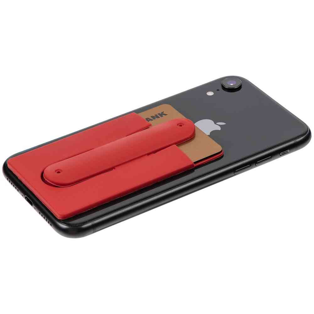 Чехол для карты на телефон Carver, красный - 4