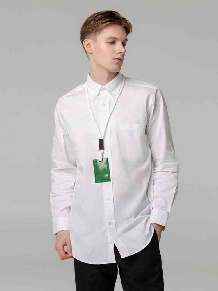 Шнурок для бейджа Tube Long, белый - 4