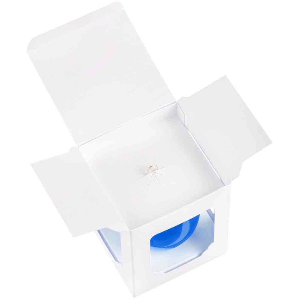 Елочный шар Gala Night в коробке, синий, 6 см - 5