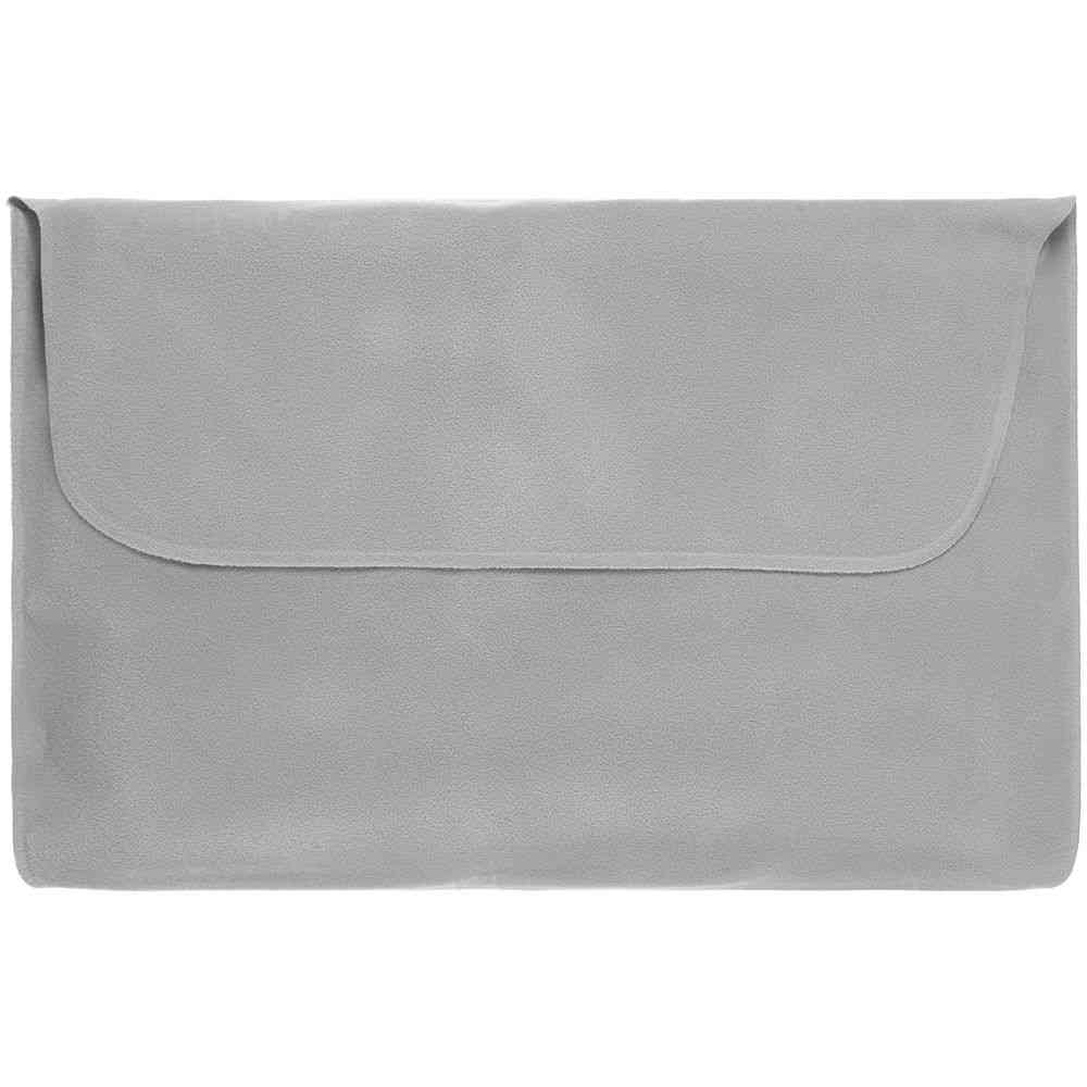 Надувная подушка под шею в чехле Sleep, серая - 3