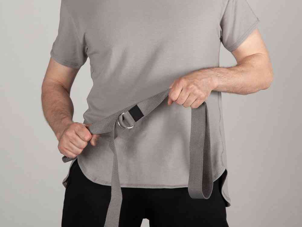 Ремень для йоги Loka, серый - 7