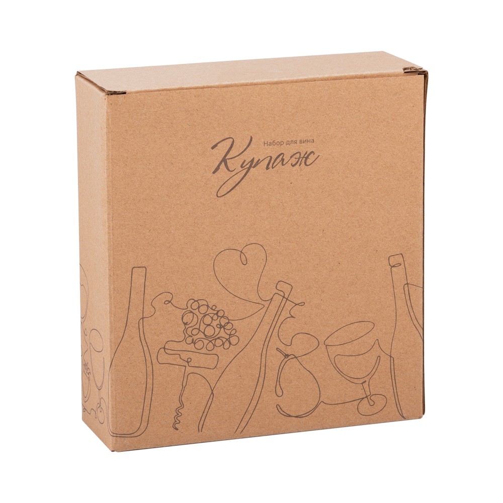 Набор винный "Купаж" с шахматами - 4