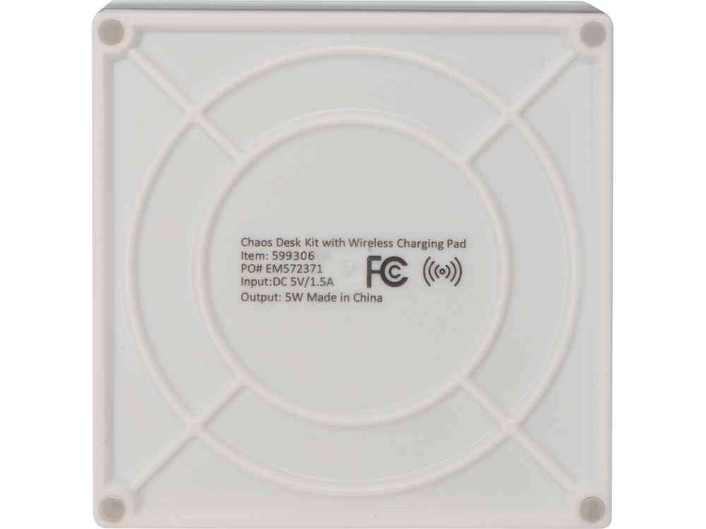 Настольный органайзер Chaos с функцией беспроводной зарядки - 13