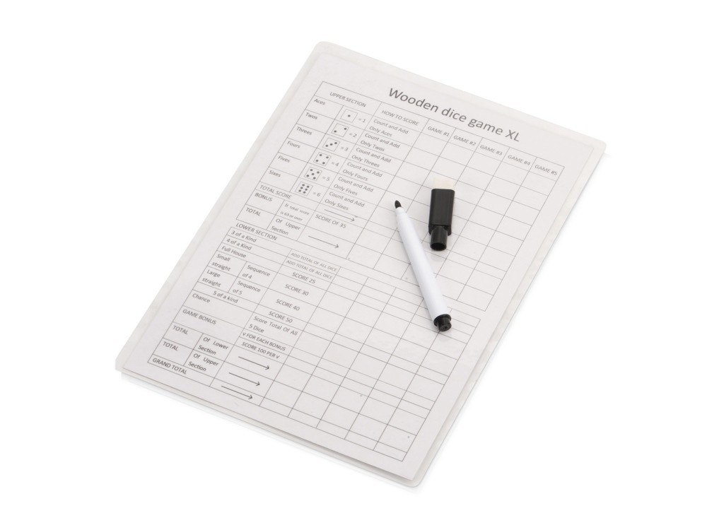 Деревянная игра в кости, XL Dice - 4