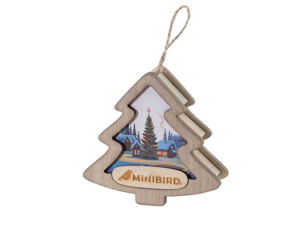 Новогодняя подвеска с подсветкой Ёлочка - 10