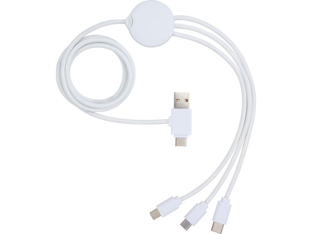 Зарядный кабель 5-в-1 Pure с противобактериальной присадкой - 3