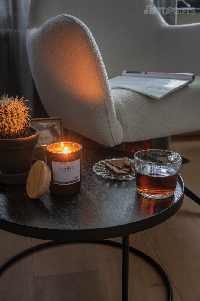 Ароматическая свеча Ukiyo с бамбуковой крышкой - 8