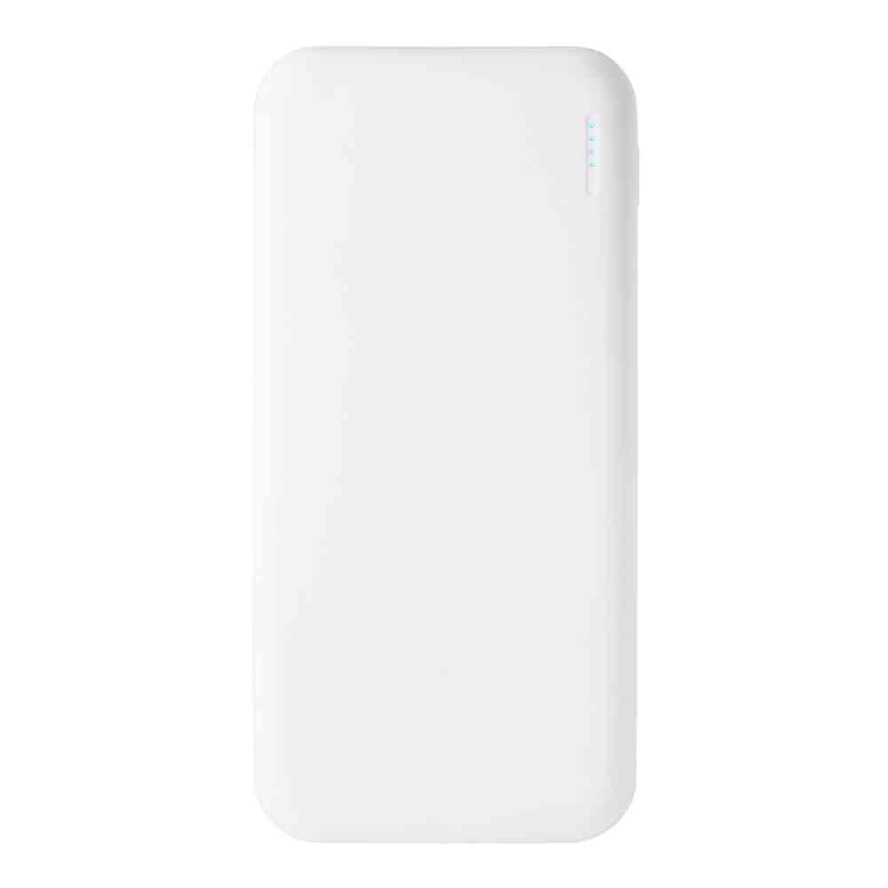 Внешний аккумулятор с подсветкой Luce 10000 mAh, белый - 2