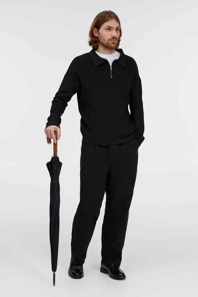 Зонт-трость Big Boss, черный - 8