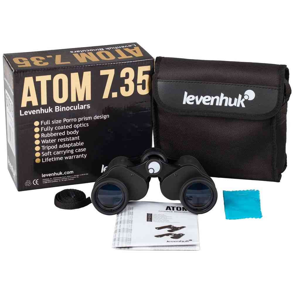 Бинокль Atom 7x, линзы 35 мм - 6