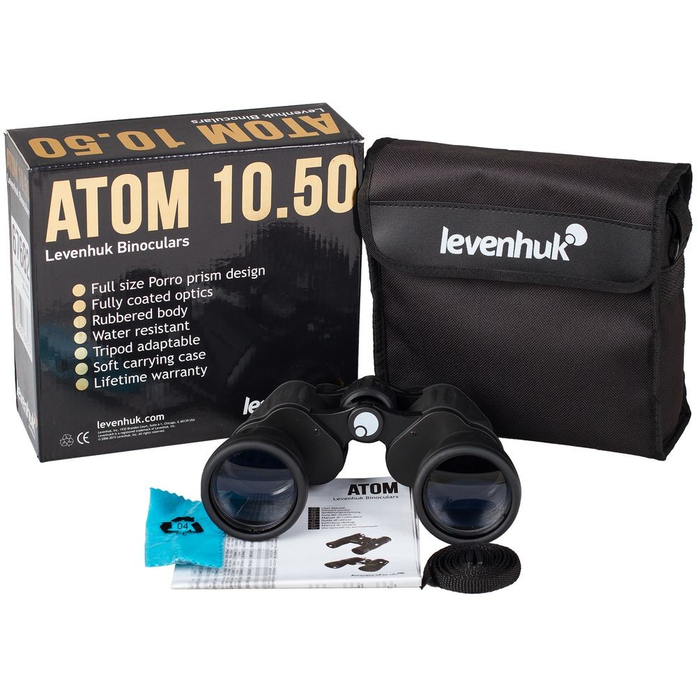 Бинокль Atom 10x, линзы 50 мм №6