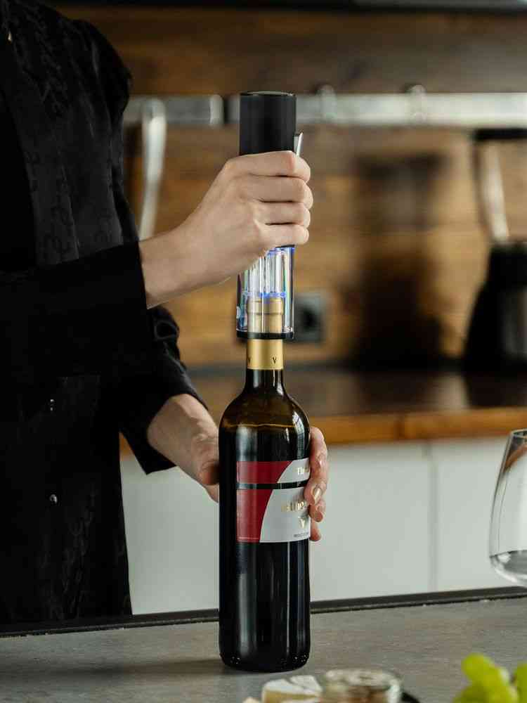 Винный набор Wine Diesel, черный - 14