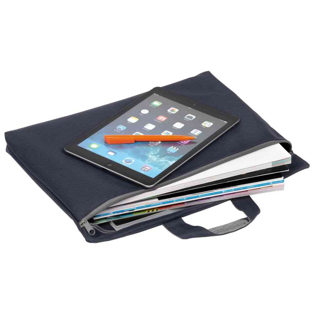 Сумка-папка Simple, темно-синяя - 5