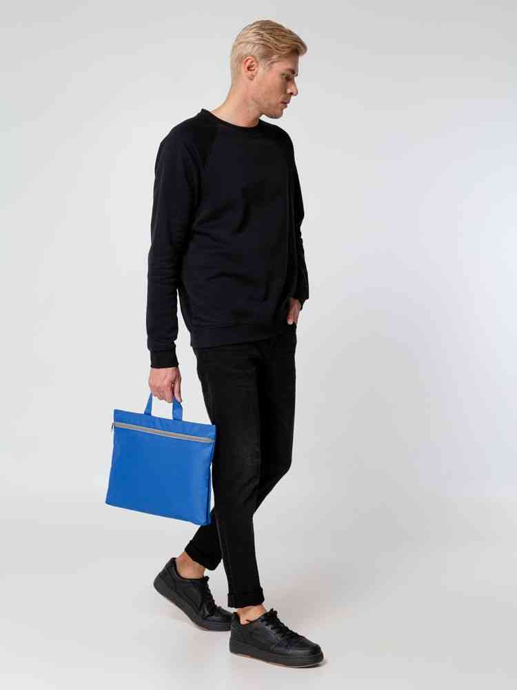 Сумка-папка Simple, ярко-синяя - 7