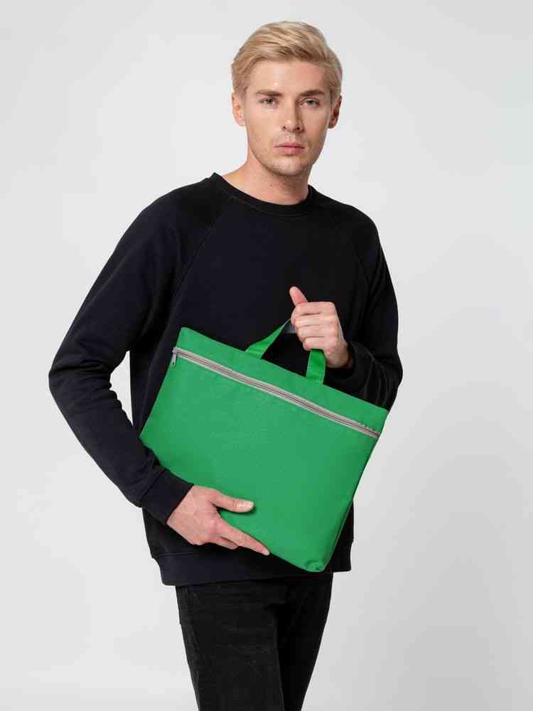 Сумка-папка Simple, зеленая - 6