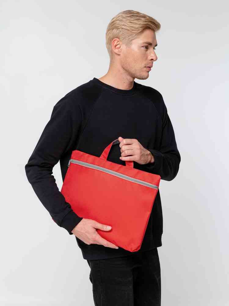 Сумка-папка Simple, красная - 6