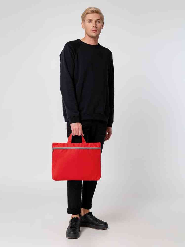 Сумка-папка Simple, красная - 7