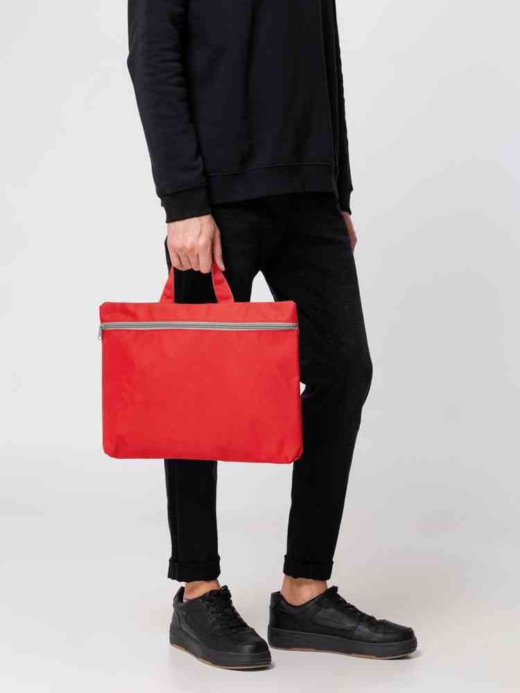 Сумка-папка Simple, красная - 8