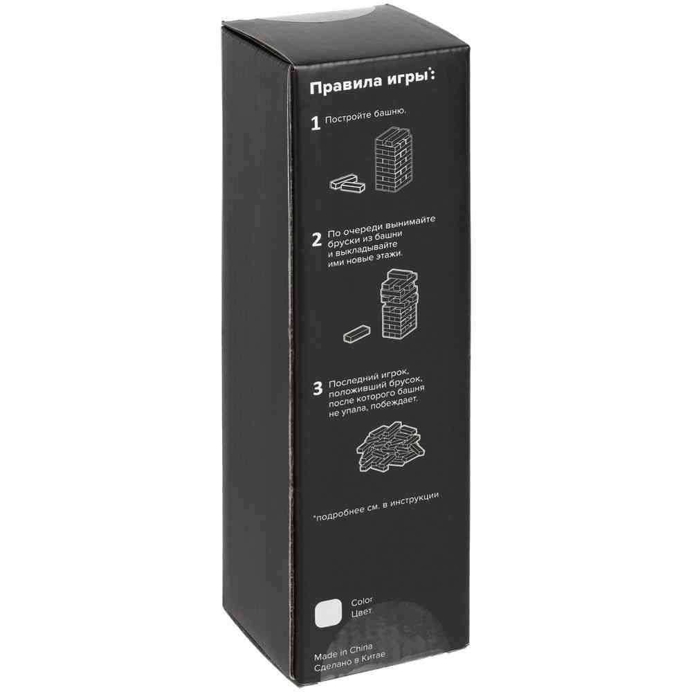 Игра «Деревянная башня мини», неокрашенная - 6