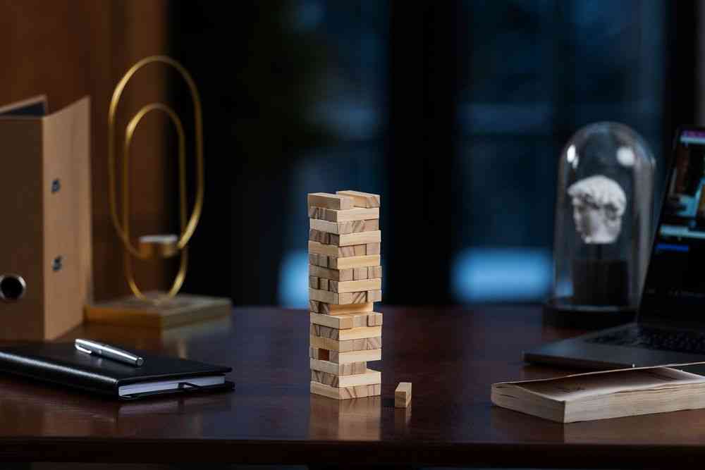 Игра «Деревянная башня мини», неокрашенная - 7