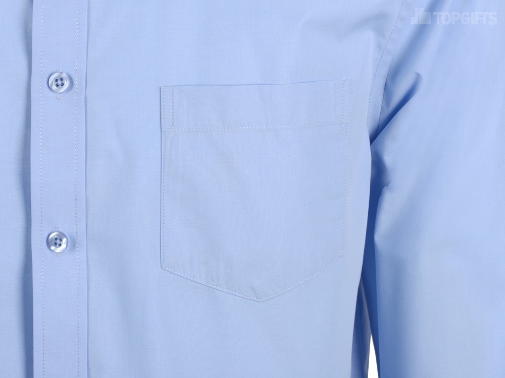 Рубашка Houston мужская с длинным рукавом - 4