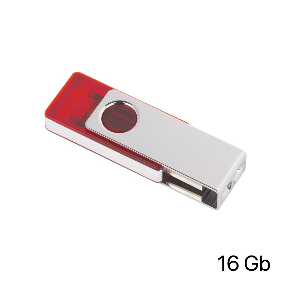 Флеш-карта TWISTA Transparent MS, 16Гб - 2