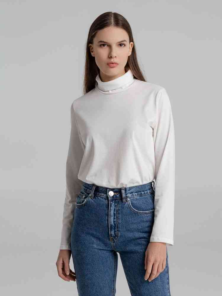 Водолазка Urban, молочно-белая - 12