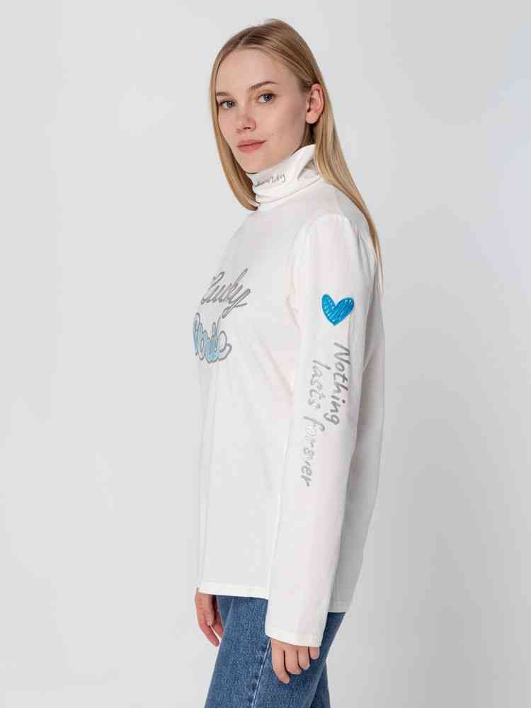 Водолазка Urban, молочно-белая - 17