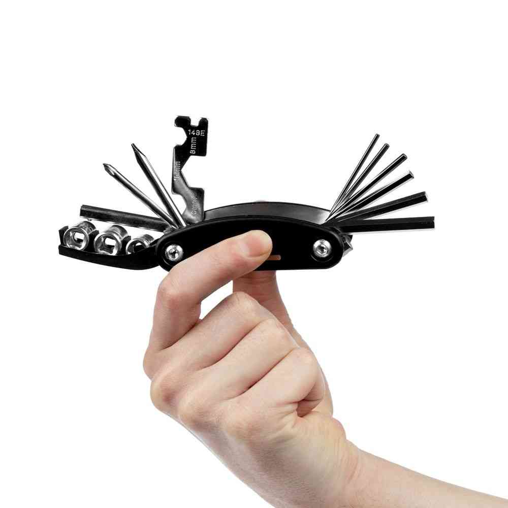 Мультитул велосипедный Velofix, черный - 6