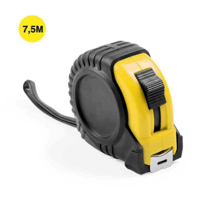 Рулетка GRADE с металлическим клипом 7,5 м., синяя, пластик - 2