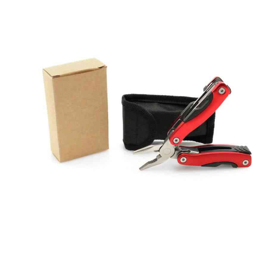 Мультитул BLAUDEN, нержавеющая сталь, пластиковая ручка, 12 функций, синий - 3