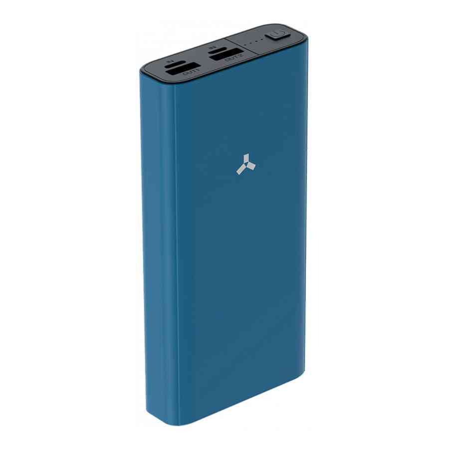 Внешний аккумулятор ARNICA 20M, 20000 мАч, металл, синий - 2