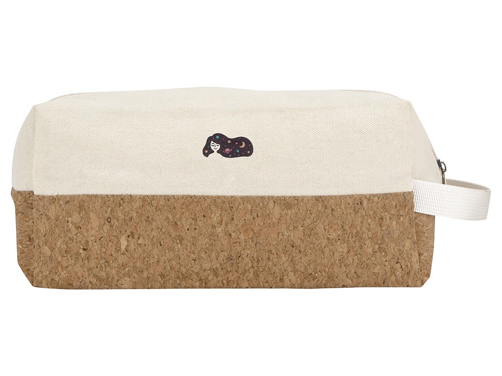 Несессер Corky хлопковый с пробковой вставкой - 8