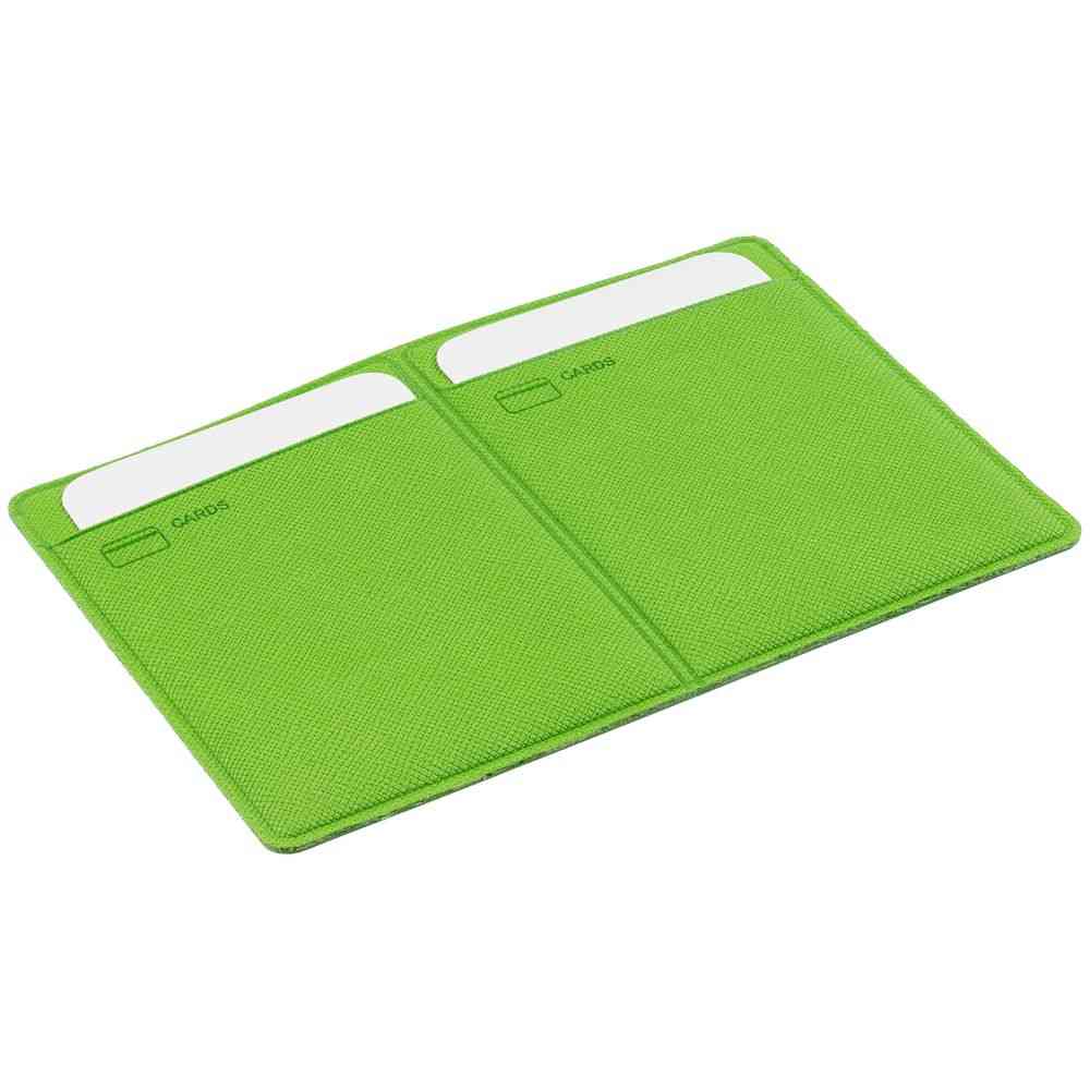 Обложка для автодокументов Devon Light, зеленая - 3