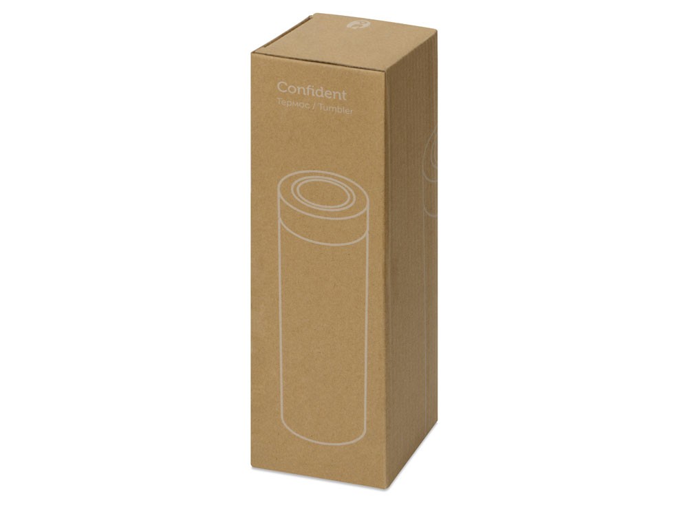 Термос Confident с покрытием soft-touch - 8