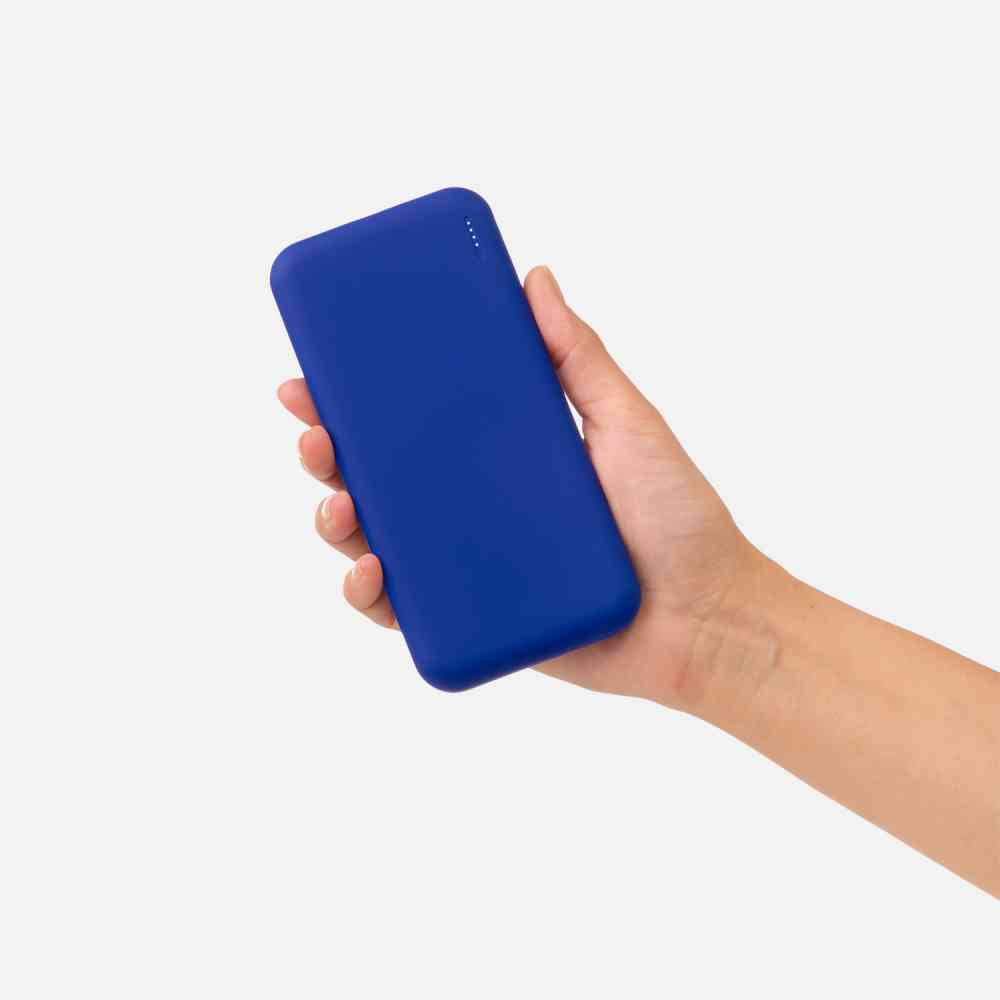 Внешний аккумулятор с подсветкой Luce Ultramarine 10000 mAh, ярко-синий - 4
