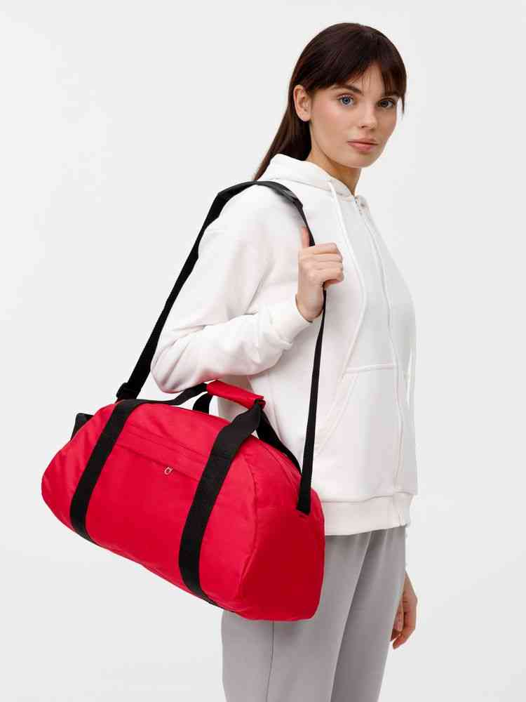 Спортивная сумка Portager, красная - 6