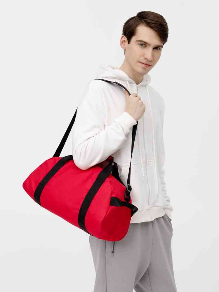 Спортивная сумка Portager, красная - 8