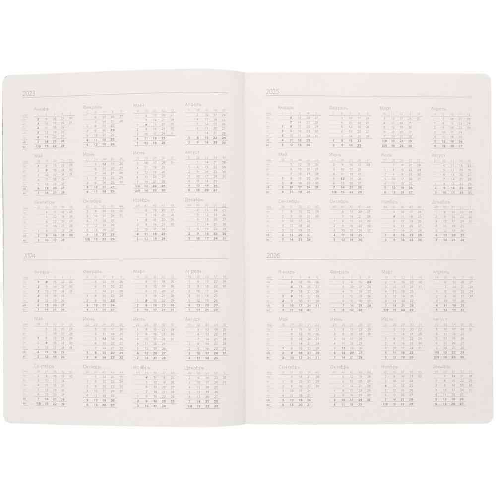 Ежедневник Folks, недатированный, бежевый - 6