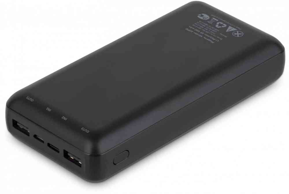 Внешний аккумулятор WINTER 20PD, 20000 мАч, черный - 4