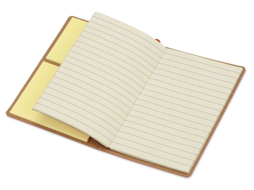 Блокнот А6 Write and stick с ручкой и набором стикеров - 3