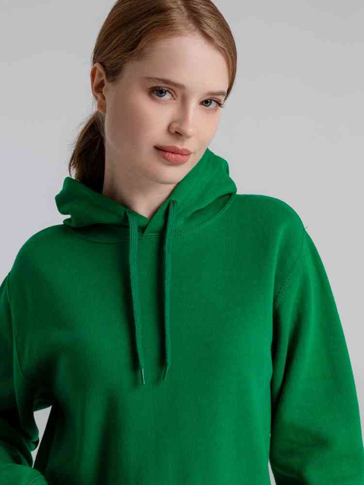 Толстовка с капюшоном Slam 320, ярко-зеленая - 11