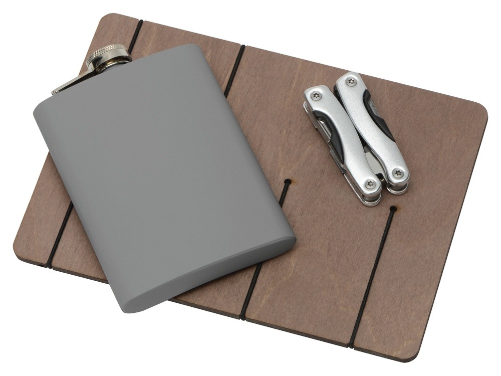 Подарочный набор с флягой и мультитулом Путешественник - 2