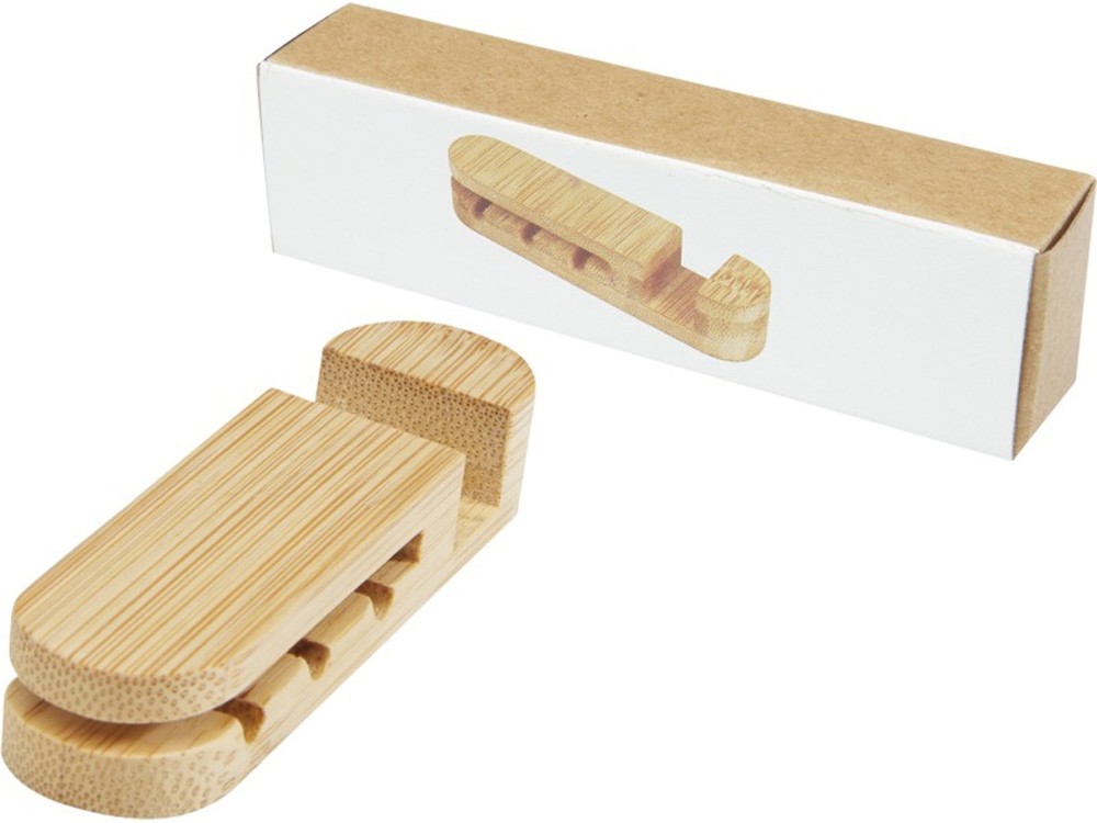 Органайзер для проводов Edulis бамбуковый - 5