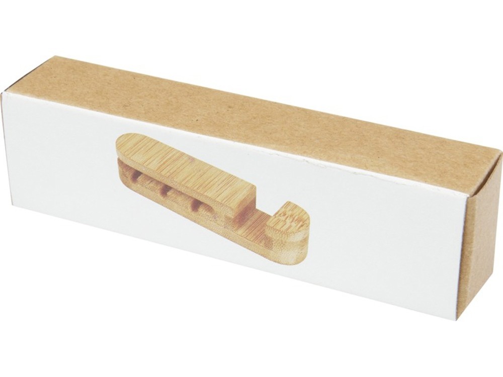 Органайзер для проводов Edulis бамбуковый - 6