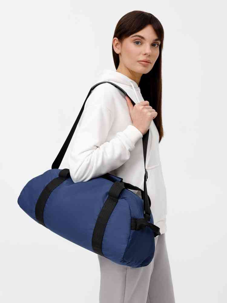 Спортивная сумка Portager, темно-синяя - 9