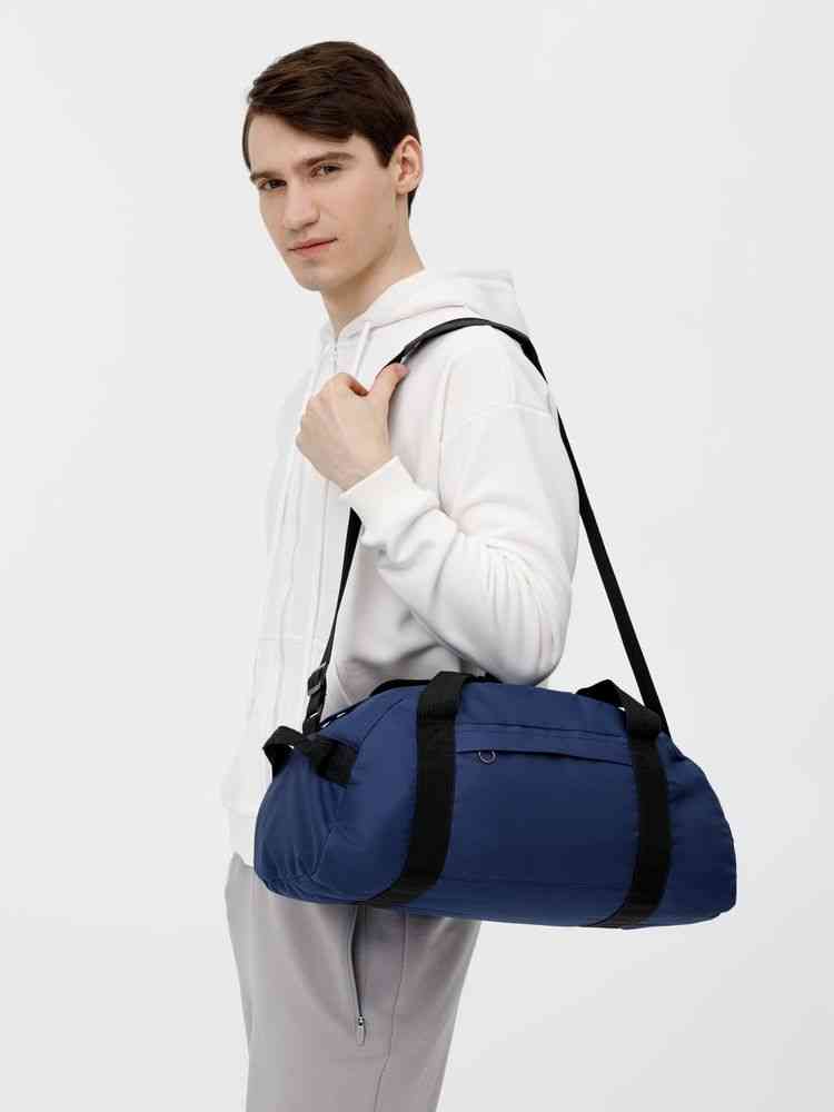 Спортивная сумка Portager, темно-синяя - 6