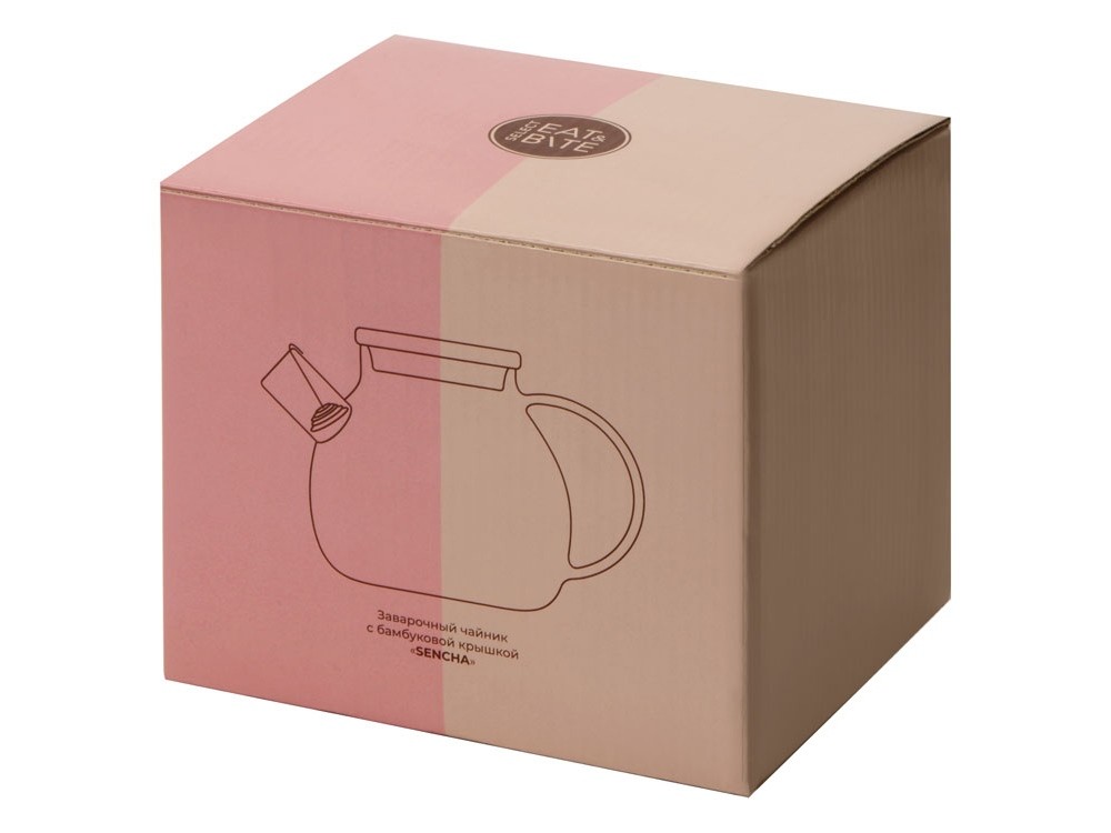 Заварочный чайник с бамбуковой крышкой Sencha - 7