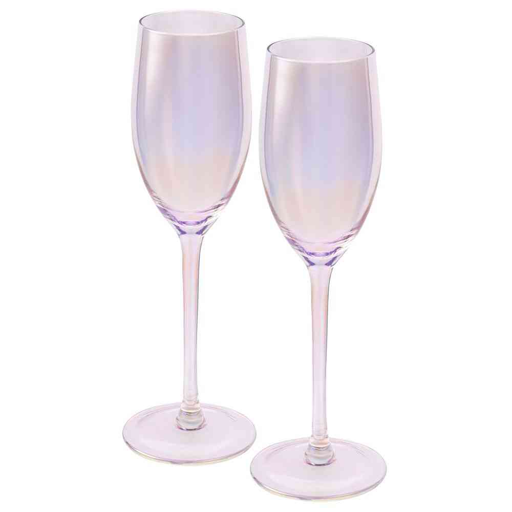 Набор из 2 бокалов для шампанского Perola - 4