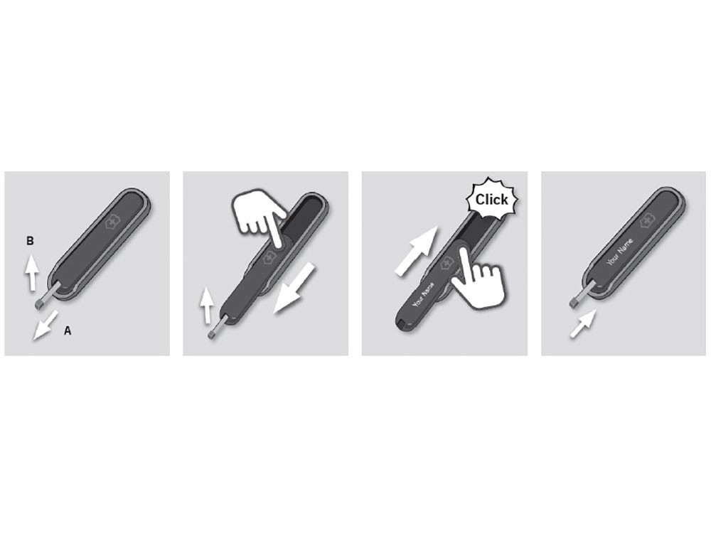 Передняя накладка VICTORINOX для персонализации - 7